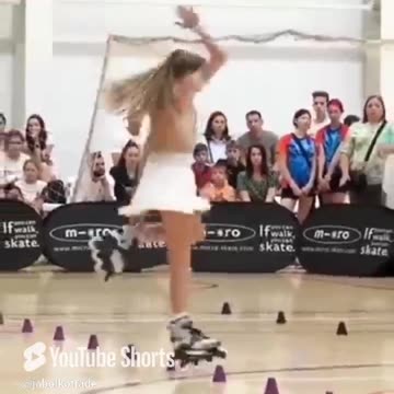 ISN'T SHE WONDERFUL? #wonderful #mindblowing #magnificient #skating #viralvideo #americagottelent