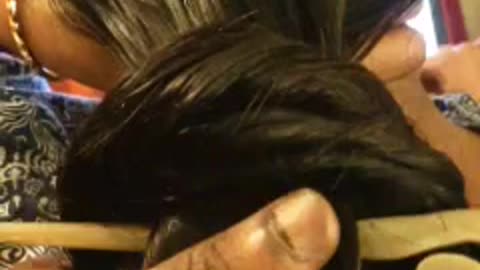 My oily huge bun.