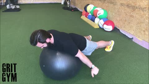 V on Stability Ball