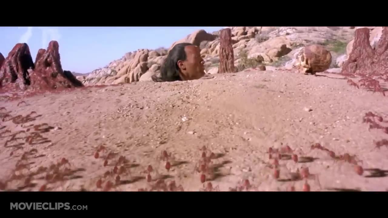 The Scorpion king movie CLIP fire Ants