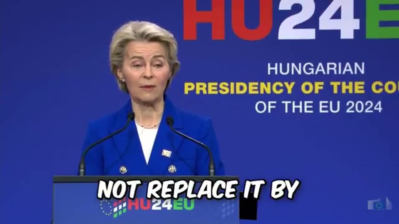 Ursula Von Der Leyen on LNG: Russia still provides, but American LNG, cheaper