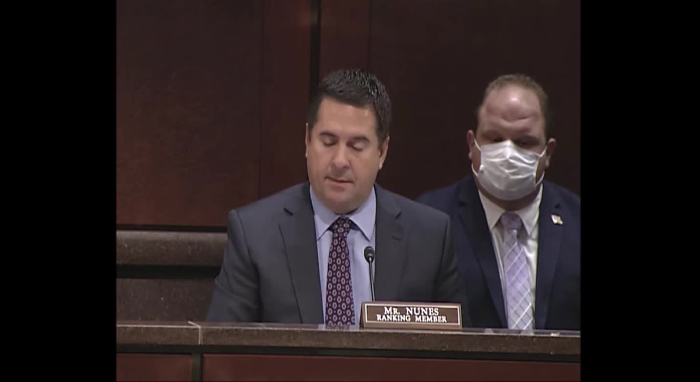 Nunes grills NSA Nakasone about political discrimination against Michael Ellis