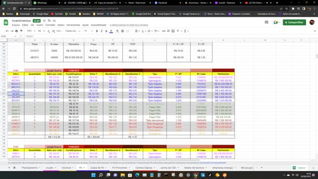 Comprando Fiis MGLG11, BRCO11, VILG11, XPLG11 e GCFF11