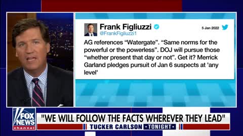 Tucker Carlson blasts the left's fake hysteria over Jan. 6 Capitol protest