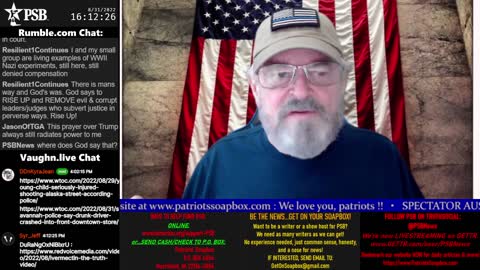 2022-08-31 15:00 EDT - The Common Sense Show: with Derek & PATRIOTski