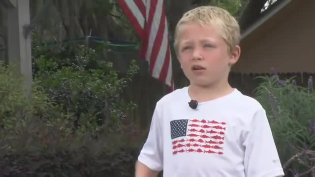 7-year-old boy swims 1 hour to shore to get help for family