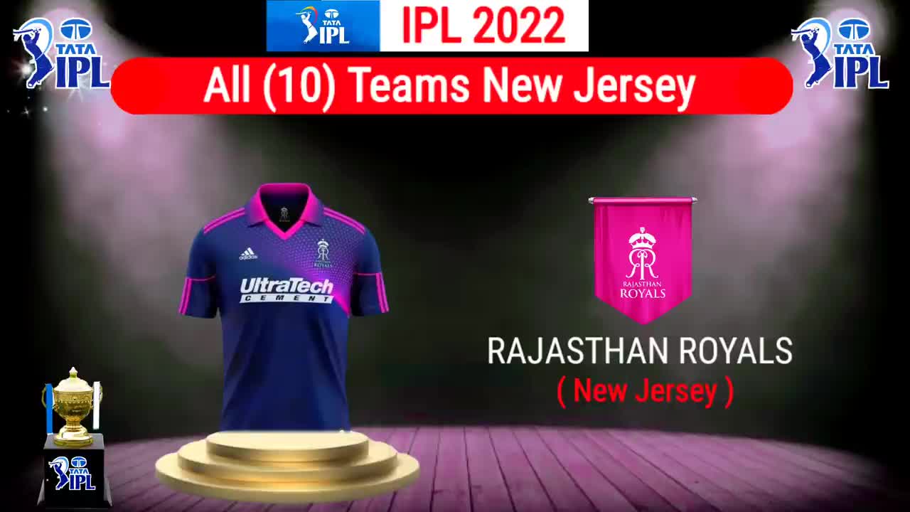 IPL 2022 - All Teams New Jersey | All Teams Confirmed Jersey IPL 2022 | All Teams New Kits IPL 2022