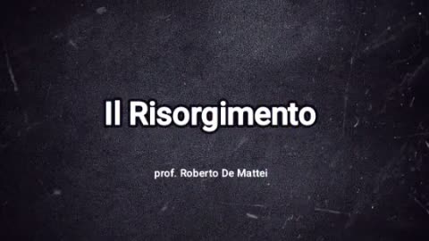 IL RISORGIMENTO