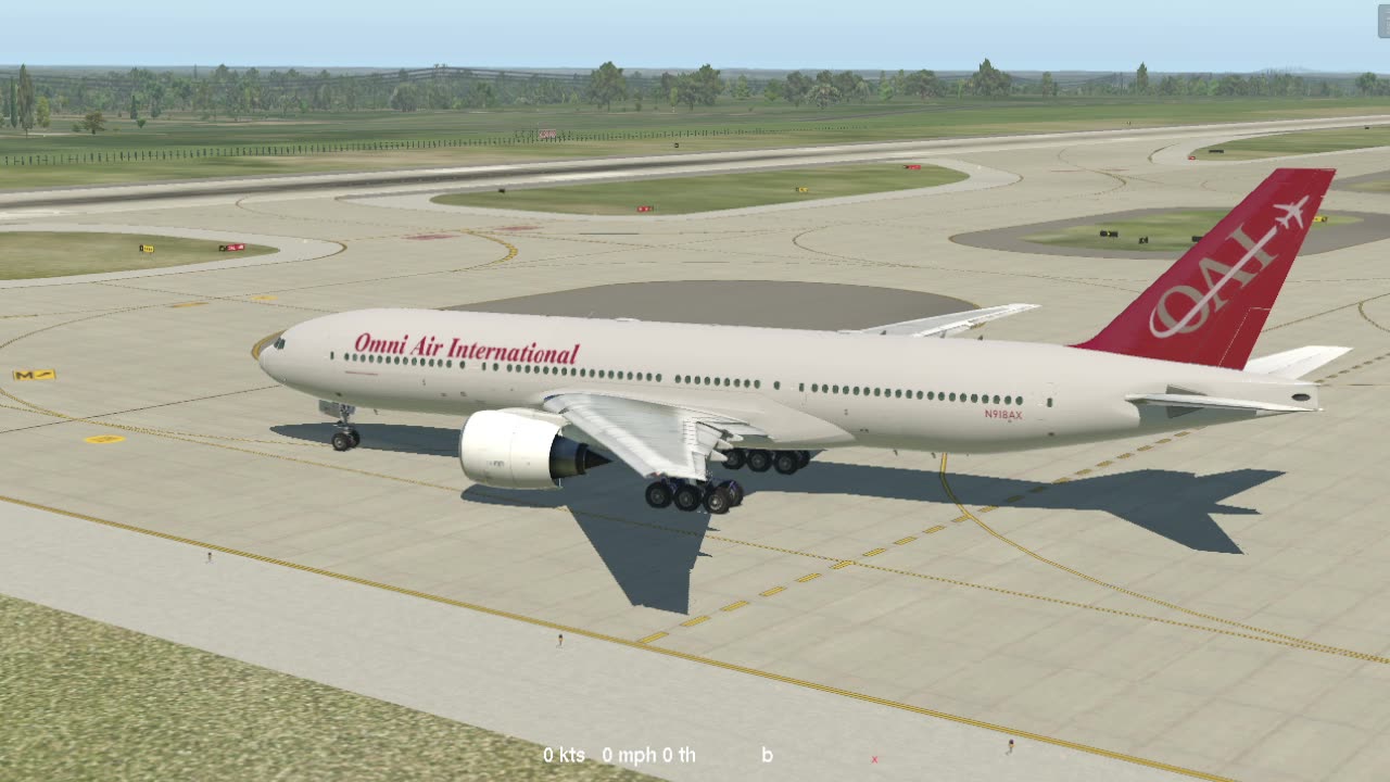 Trainin in the 777-200ER now - KMEM - Xplane 11.55 - Not Paying Attention -