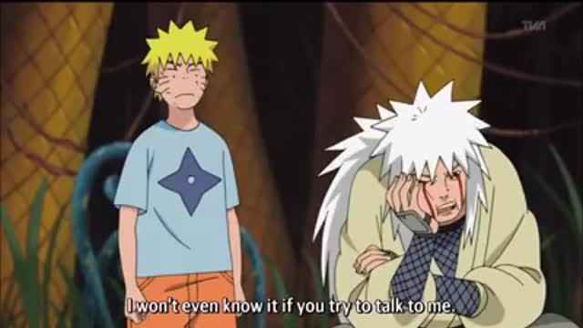 NARUTO RIDICULES JIRAIYA'S BOOK, FUNNY MOMENT