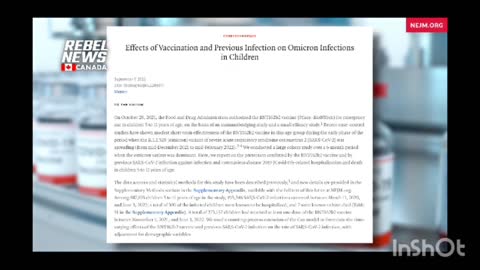 Is the War on Natural Immunity over? - Let's See What This (New England Journal Of Medicine) Study Says?