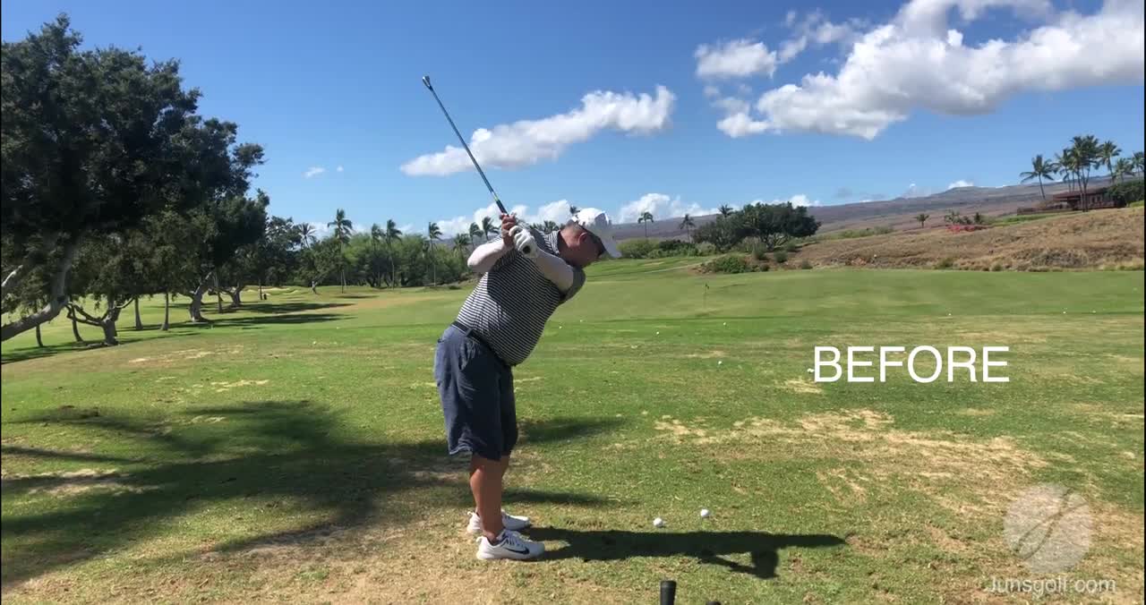 Golf Lesson with Jun