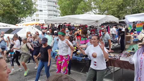 Les Masques BLancs Lyon dansent que HK et Jerusalema