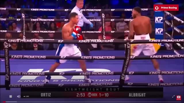 Ortiz vs albright Highlights