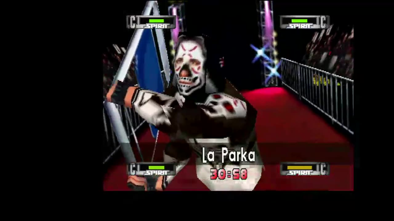 WCW Nitro - La Parka - Ring Run
