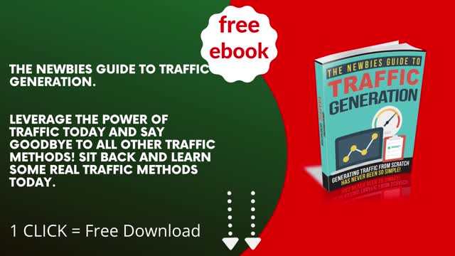 The Newbies Guide To Traffic Generation