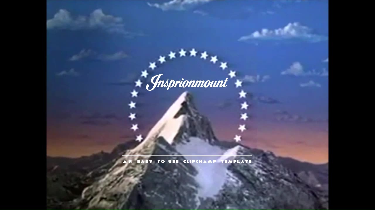 Paramount (1999 - 2001) Clipchamp Example: VHS/Open Matte