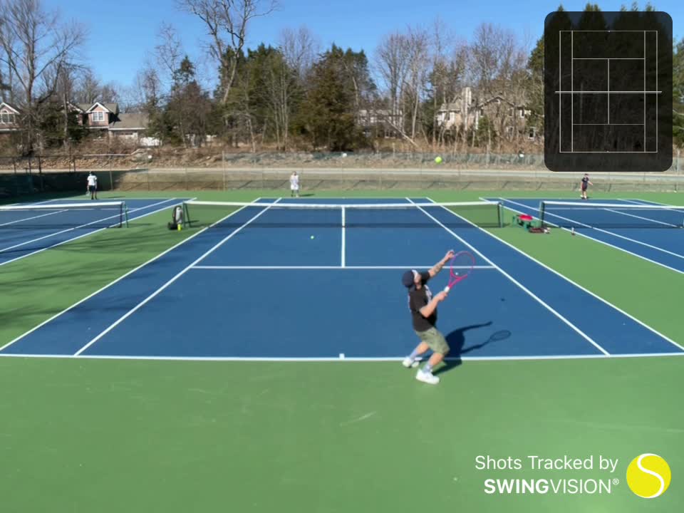 SwingVision Singles Practice 3/21/21