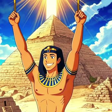 60s Anime Bible: Did Joseph’s Prophecy Save Egypt? 🤔#christian #catholic