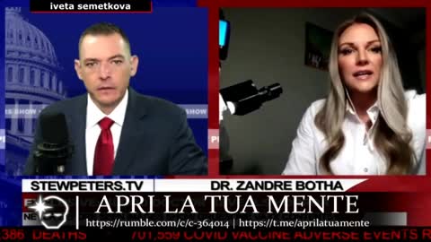Dottoressa Zandre Botha: risultati allarmanti dalle analisi dei sieri e del sangue dei vaccinati