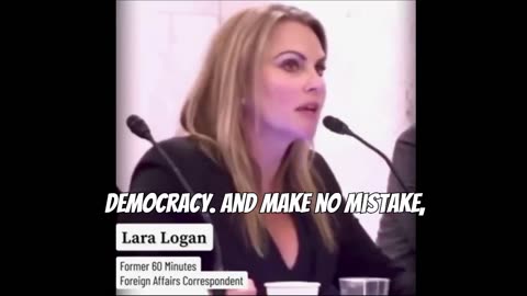 Lara Logan - Testimony in Fron of Congress. Freedom of Speech vs Censorship