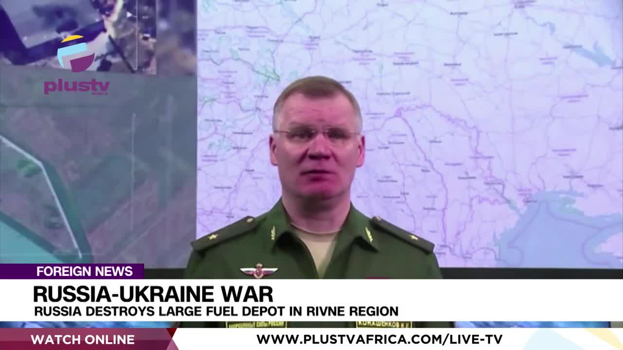 Russia - Ukraina War: Ukraina Destroys Large Fuel Depot in Rivne Region | FOREIGN