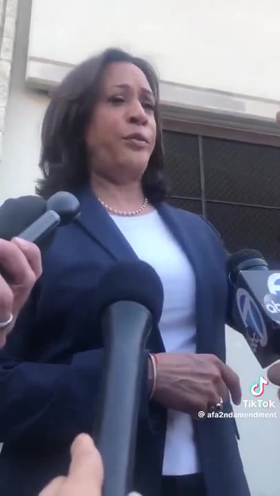 TERRIFYING: Kamala Says She Would Use Executive Action To Take Guns