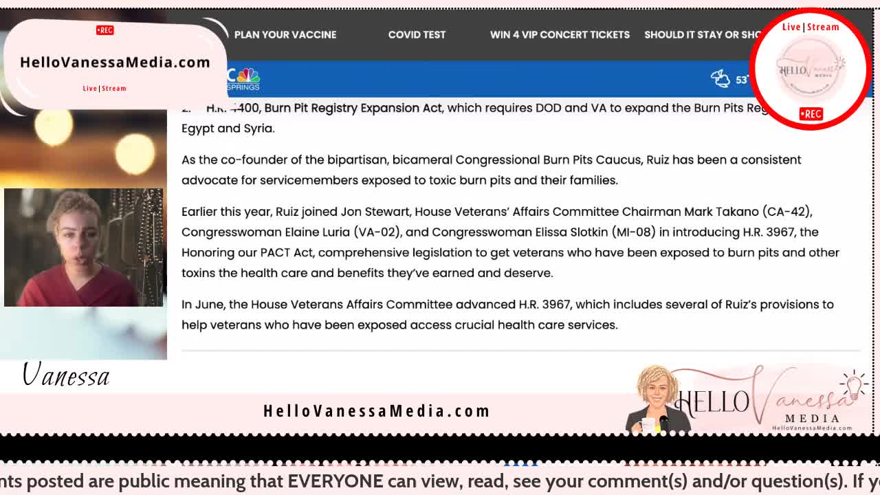 New Burn Pit Legislation | National Defense Authorization Act (NDAA) for Fiscal Year 2022....