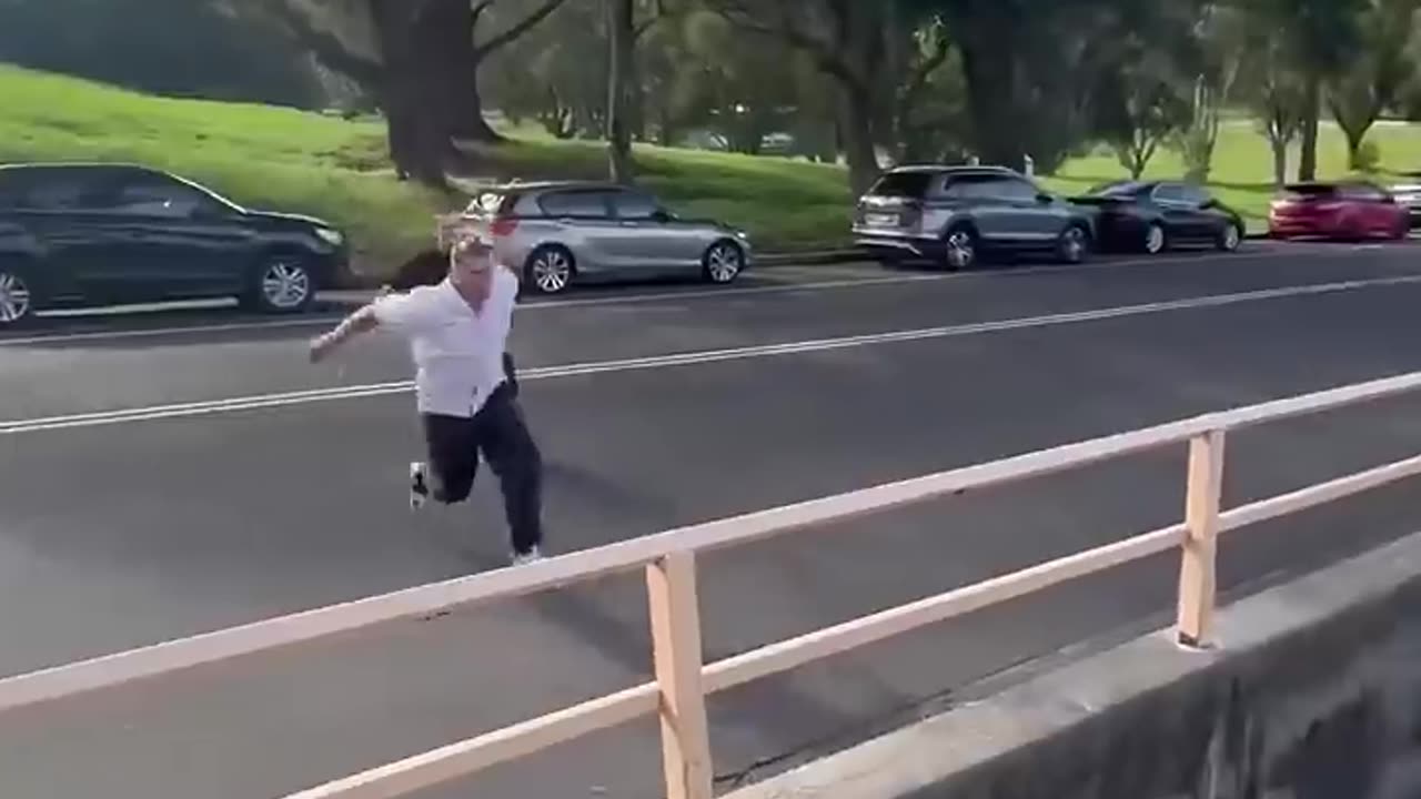 Parkour like you've never seen it before, Probably