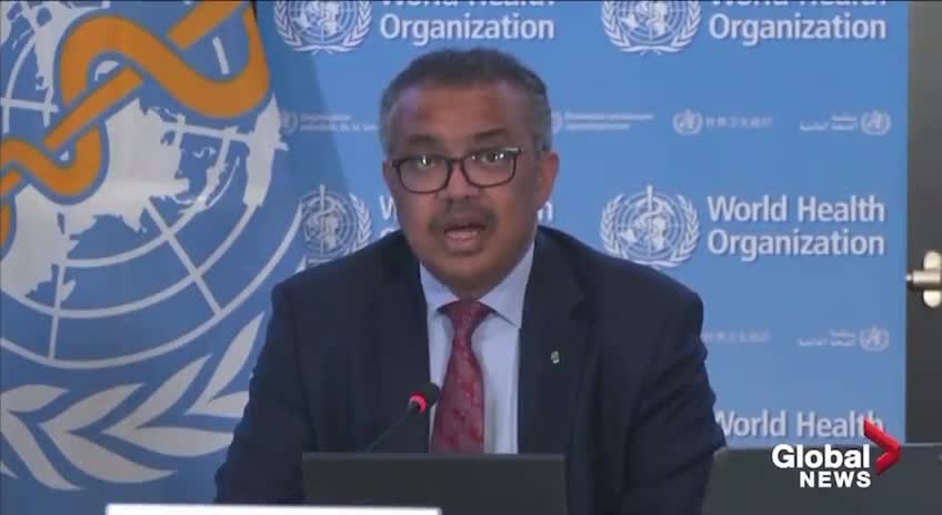 WHO chief Tedros: 'Monkeypox virus is behaving unusual.'..