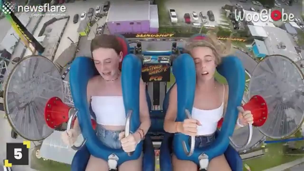 Top 8 Funniest Slingshot Ride Reactions Ever