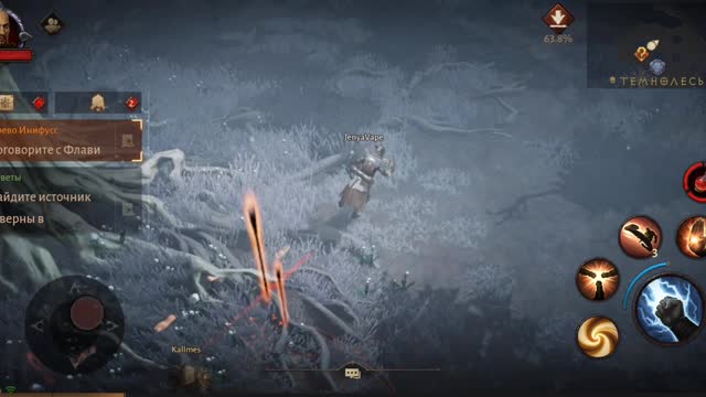 Tough battle in Diablo Immortal