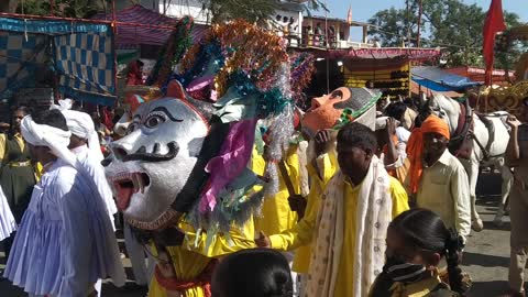 Holi festival in india road show