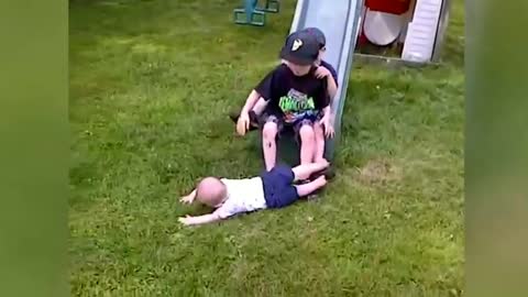 Funniest Babies Trouble Maker ...Fun and Fails Video , funny baby