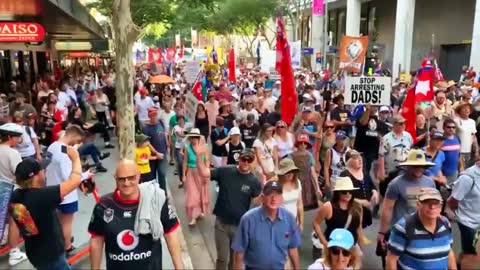 AUSTRALIA, WE SEE YOU MARCHING FOR FREEDOM!!! WE ARE ONE!!!