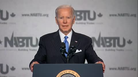 Biden speaks at North America's Building Trades Unions Legislative Conference