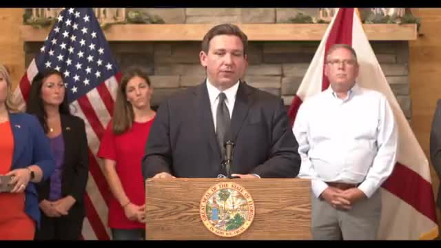 Gov. Ron DeSantis: "We are fighting back against the Biden mandate"