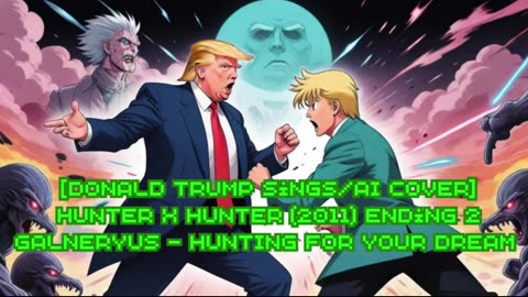 [Donald Trump sings/AI Cover] Hunter x Hunter 2011 Ending 2 Galneryus -HUNTING FOR YOUR DREAM