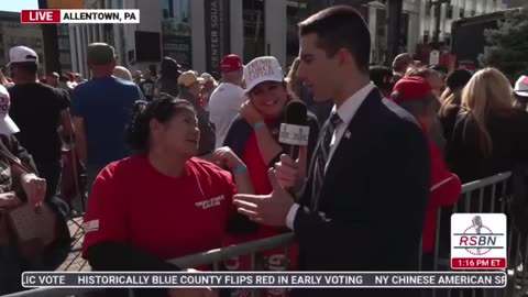 Trump rallygoer says friends fear Project 2025