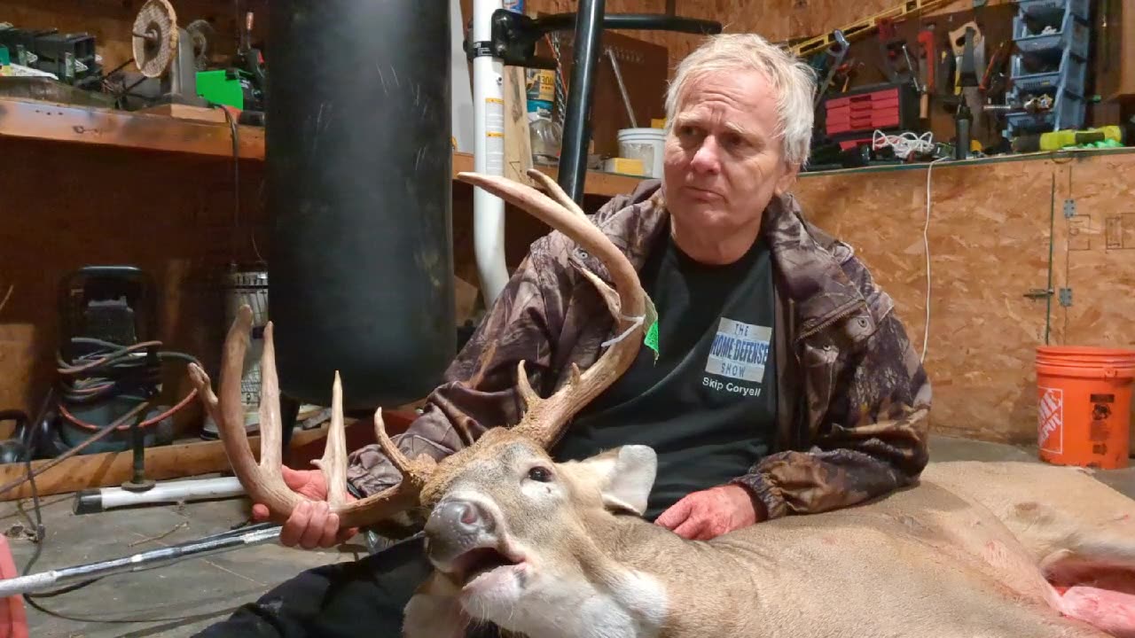 Skip shoots the biggest buck of his life