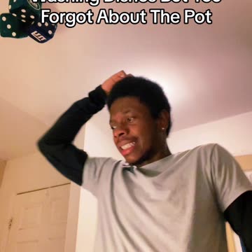 When You Thought You Were Finally Finished Washing Dishes But You Forgot About The Pot