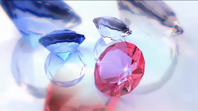 Beautiful diamonds and rings Valentine's Day