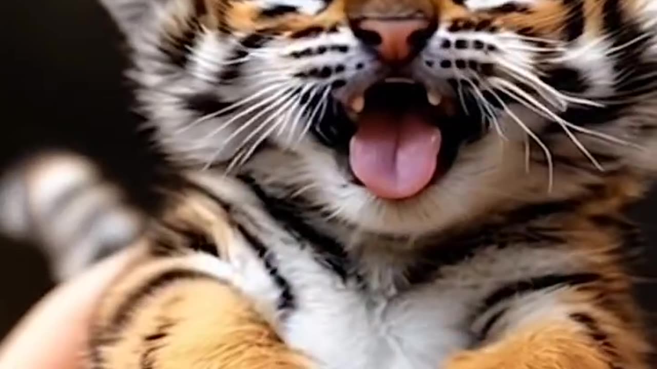 Baby tiger