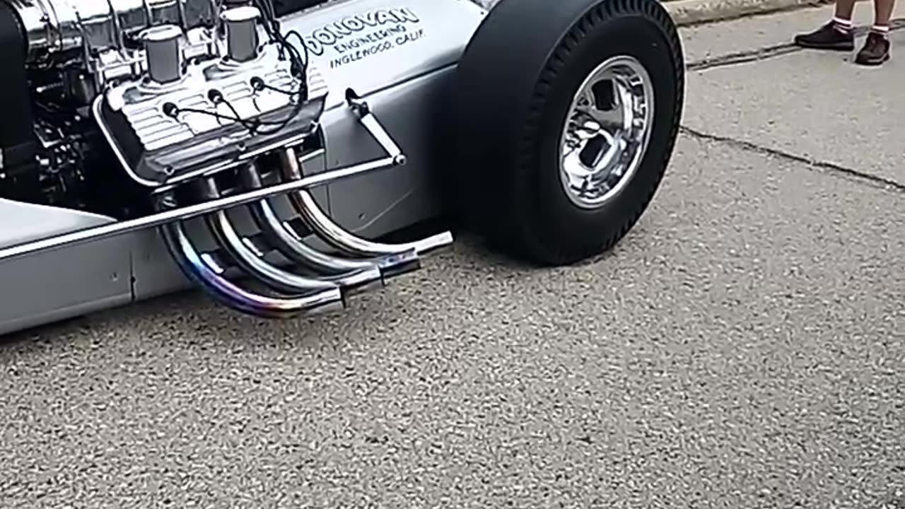 NITRO FUEL CARS RUNNING 4th CAR AT LANNON FEST 7/28/24