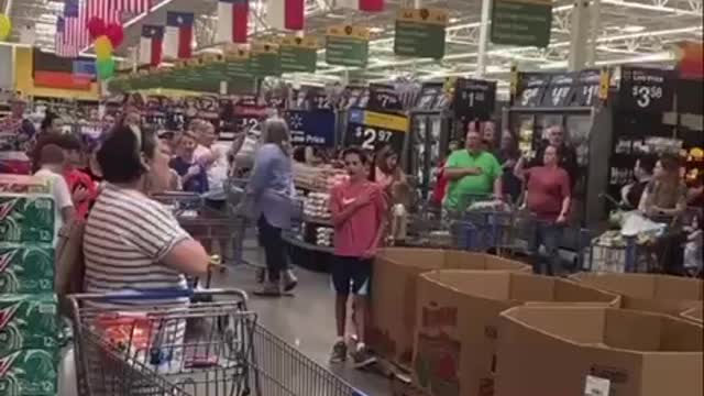 July 3rd in a Texas grocery store
