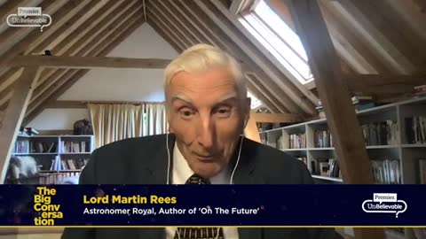 Lord Martin Rees on the future of evolution