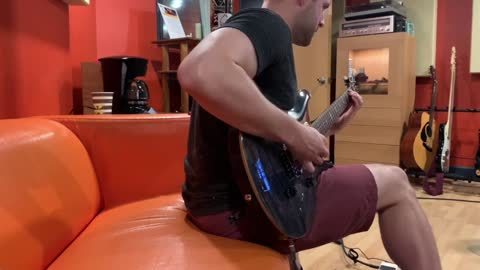 Layering guitar on some upcoming music