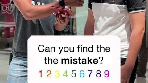 Can you find the mistake?