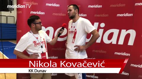 Meridian za Sofiju - Nikola Kovačević, KK Dunav