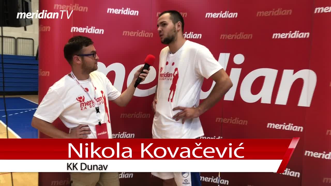 Meridian za Sofiju - Nikola Kovačević, KK Dunav